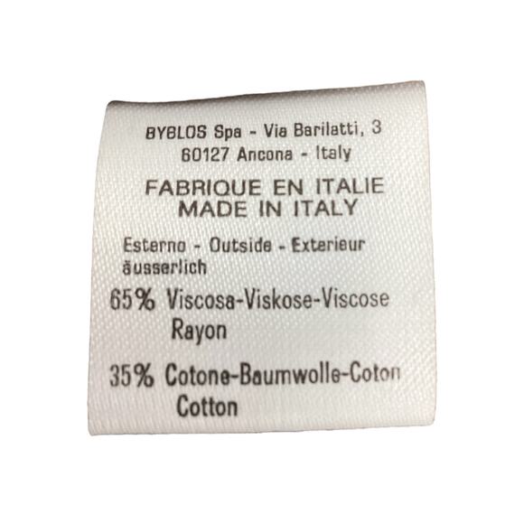 VTG Made In Italy Women’s Coat SZ L Crushed Velvet Toggle Closures Side Pockets - Picture 8 of 8